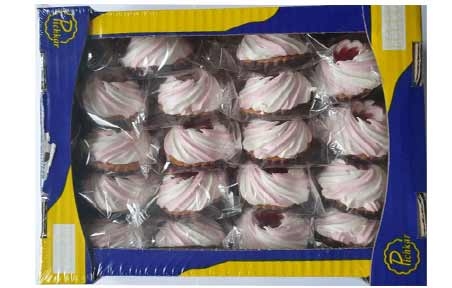 Печиво Мармеладка (малина) в індивідуальній упаковці  (2,5 кг), ТМ Пічкар, Pichkar (Диканське) - 1