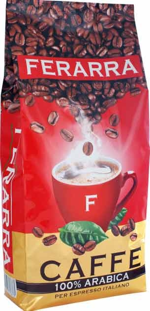 Кава Ферарра Арабіка (Ferarra Arabica ) в зернах (1 кг), Світчай