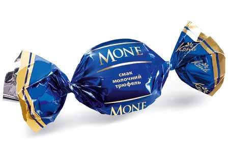 Цукерки МONE смак молочний трюфель, (Моне)( 1 кг або 6 кг) Конті, Konti