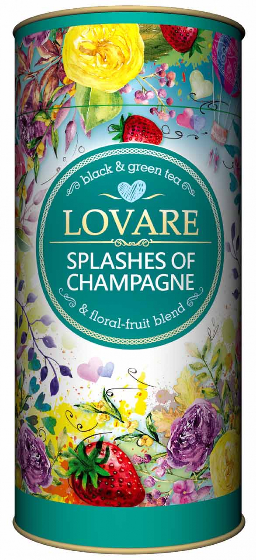 Чай Ловаре Бризки шампанського (Lovare Splashes of Champagne) (80 г), Світчай