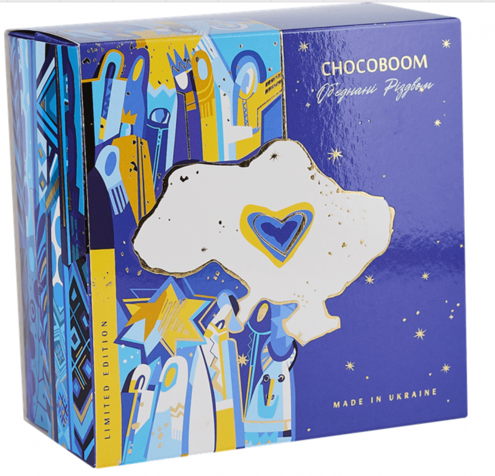2026 Новорічний подарунок "Обʼєднані різдвом" (400 грам), CHOCOBOOM, Шокобум