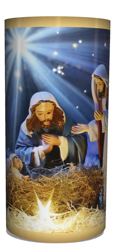 2026 Новорічний святковий тубус "Вертеп" (360 грам) - 19765