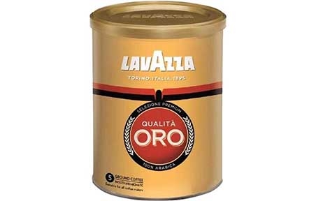 Кофе Lavazza молотый Qualita Oro, металлическая банка (250г/12шт) - 19604