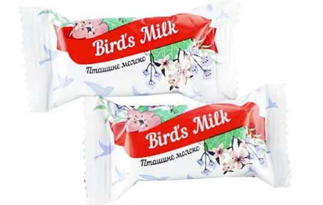 Цукерки Bird`s milk (Пташине молоко), (2,5 кг), Суворов - 17377