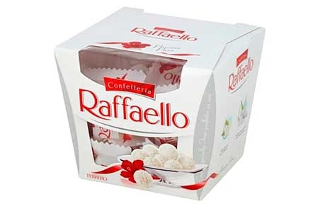 Конфеты Raffaello с миндалем (150 г/ 6 шт) - 19570