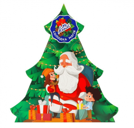 2026 Новорічний подарунок "Ялинка-Чепуринка" (305 г), Конті, Konti - 19782