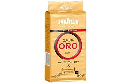 Кофе Lavazza молотый Qualita Oro, (2*250г/20шт) - 19603