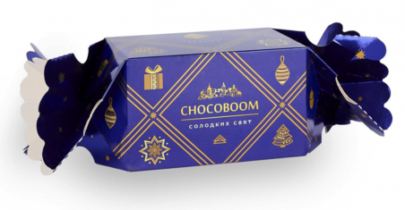 2026 Новорічний подарунок "Цукерка" (190 грам), CHOCOBOOM, Шокобум - 19756 2026 Новорічний подарунок "Цукерка" (190 грам), CHOCOBOOM, Шокобум - 19756