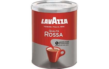 Кофе молотый Lavazza Qualita Rossa, металлическая банка (250г/12шт/ящ) - 19621